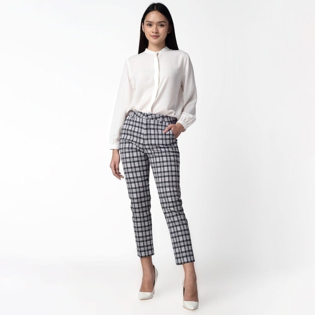 Benhill Celana Tartan Wanita